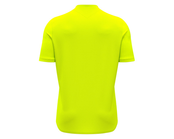 Maillot Gardien Training Jaune Fluo Manches Courtes Macron
