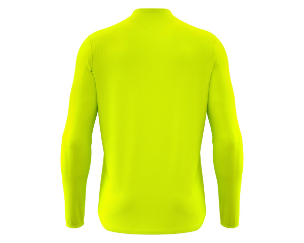 Maillot Gardien Training Jaune Fluo Manches Longues Macron