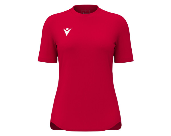 Maillot Féminine Training Rouge Manches Courtes Macron