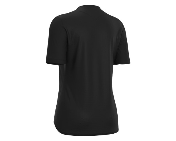 Maillot Féminine Training Noir Manches Courtes Macron
