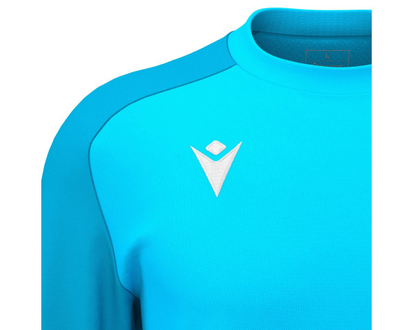 Sweat Gardien Training Bleu Fluo Macron