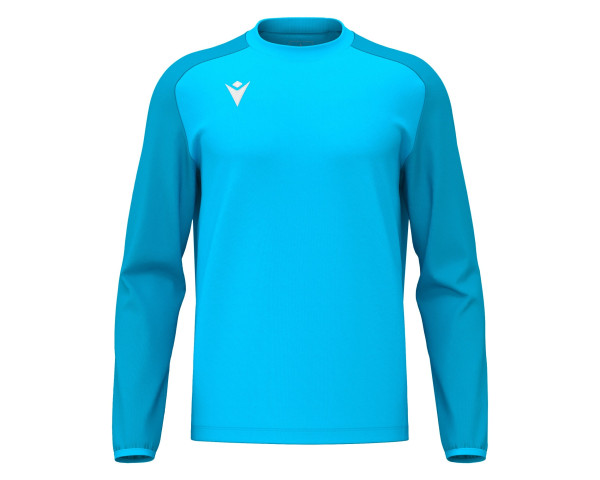 Sweat Gardien Training Bleu Fluo Macron