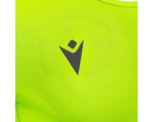 Sous-maillot technique Manches Longues Jaune Fluo Macron