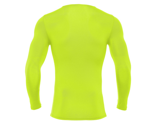 Sous-maillot technique Manches Longues Jaune Fluo Macron