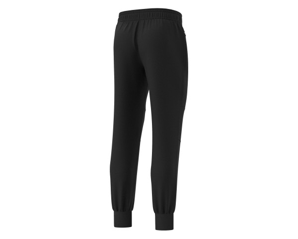 Pantalon Poches Zippées Noir Macron