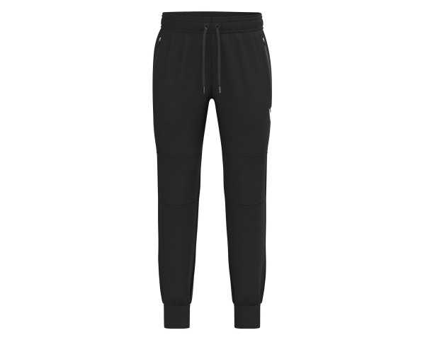 Pantalon Poches Zippées Noir Macron