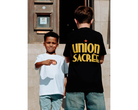 T-Shirt Union Sacrée Lettrage Formation Calais Marck