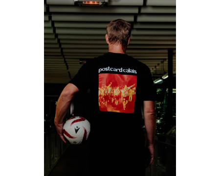 T-Shirt Noir Postcard Racing Club Calais