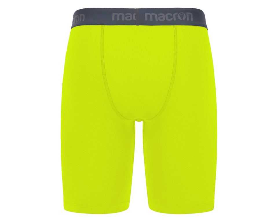 Sous-short technique Jaune Fluo Macron
