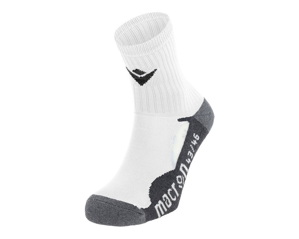 Chaussettes Courtes Blanches Macron