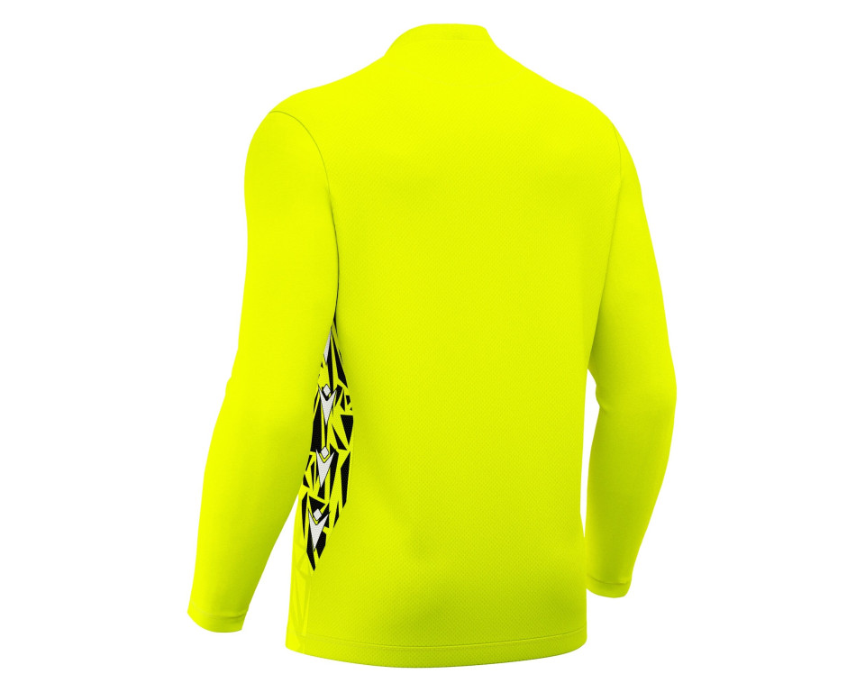 Maillot Gardien Manches Longues Premium Jaune Fluo Macron