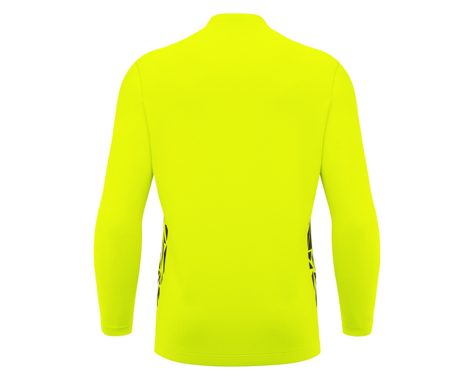 Maillot Gardien Manches Longues Premium Jaune Fluo Macron