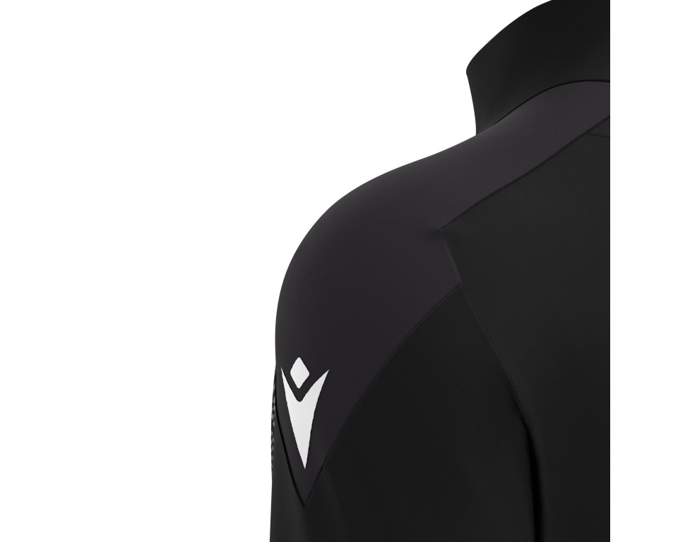 Top 1/4 Zip Training Noir Macron