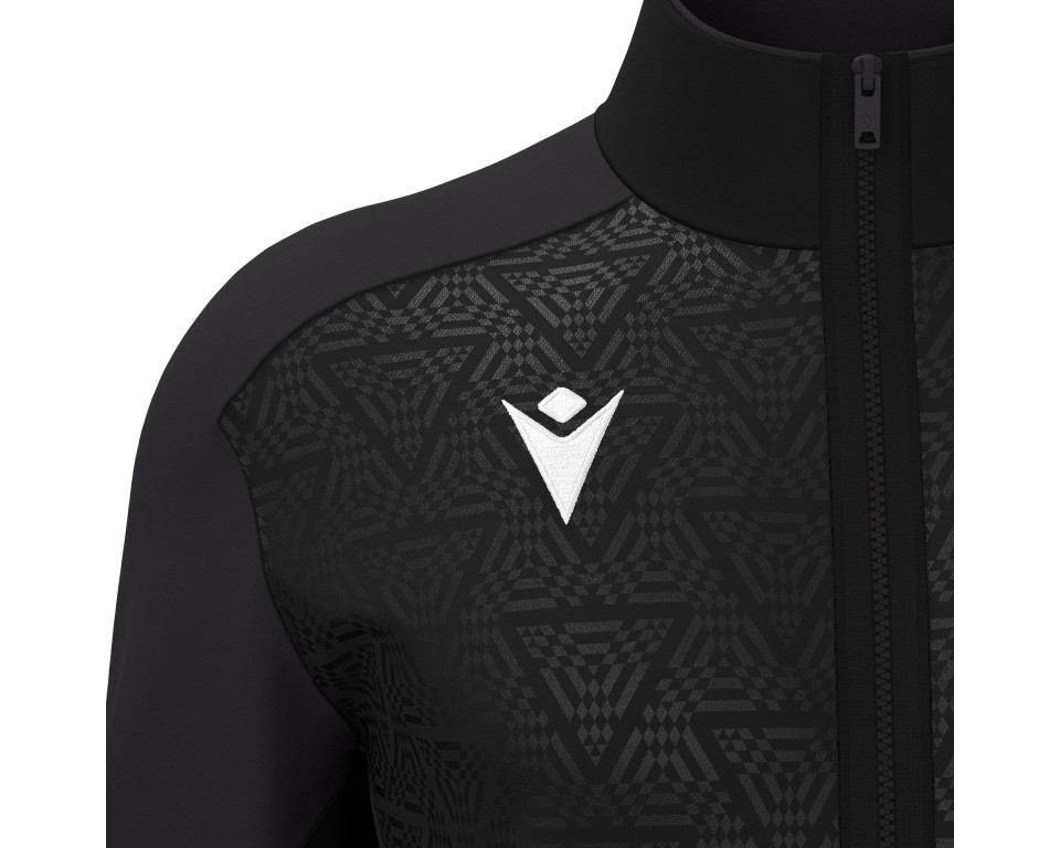 Veste Full Zip Noir Macron