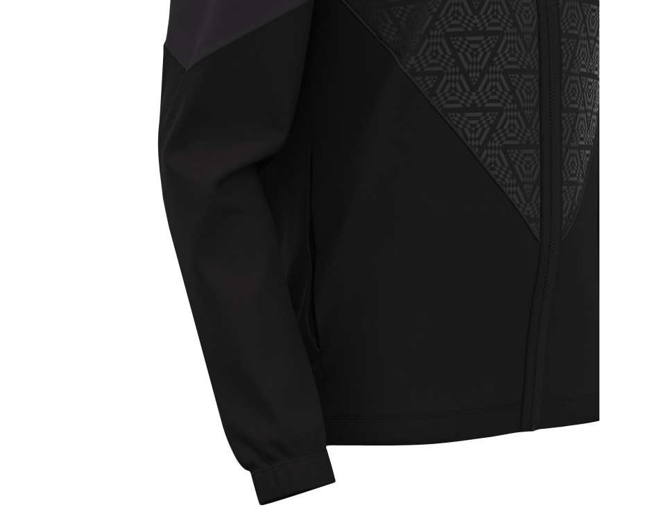 Veste Full Zip Noir Macron