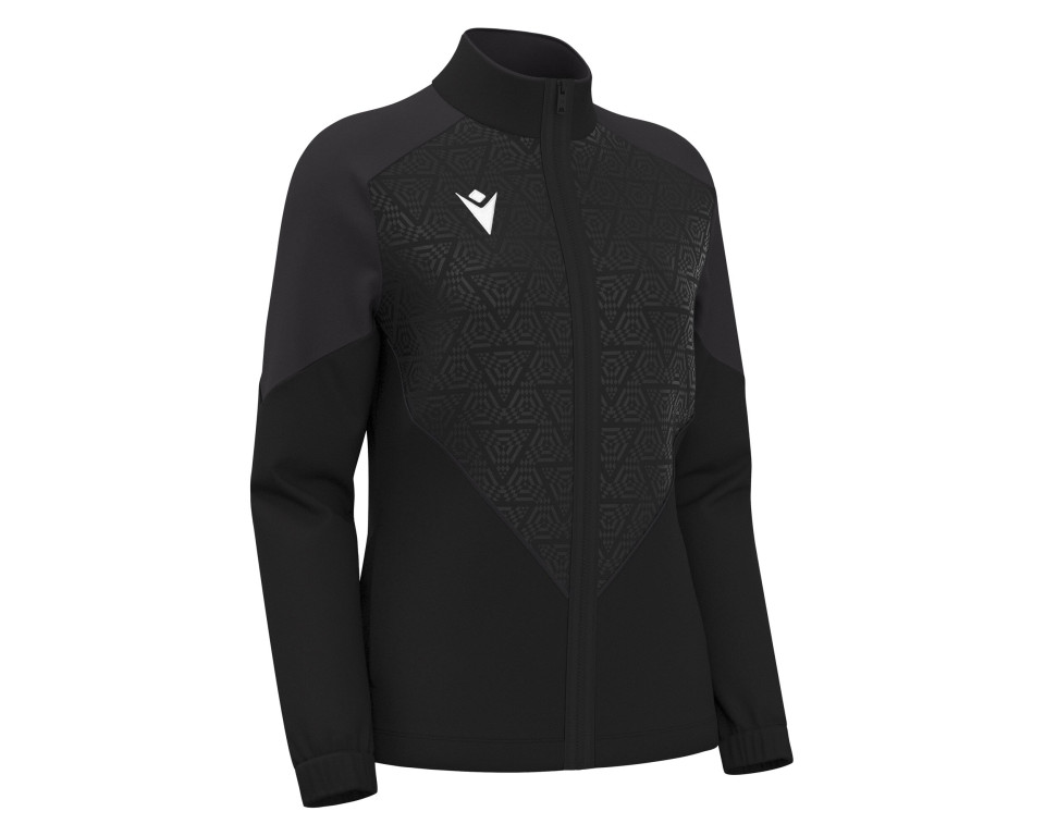 Veste Full Zip Féminine Noir Macron
