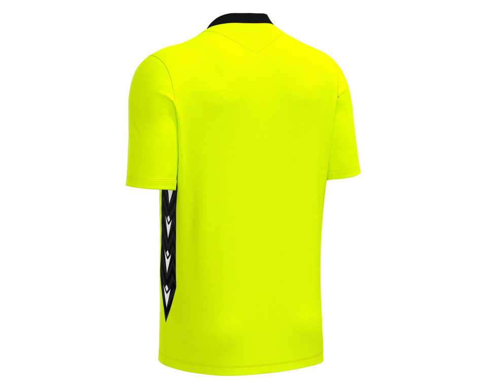 Maillot Gardien Manches Courtes Premium Jaune Fluo Macron