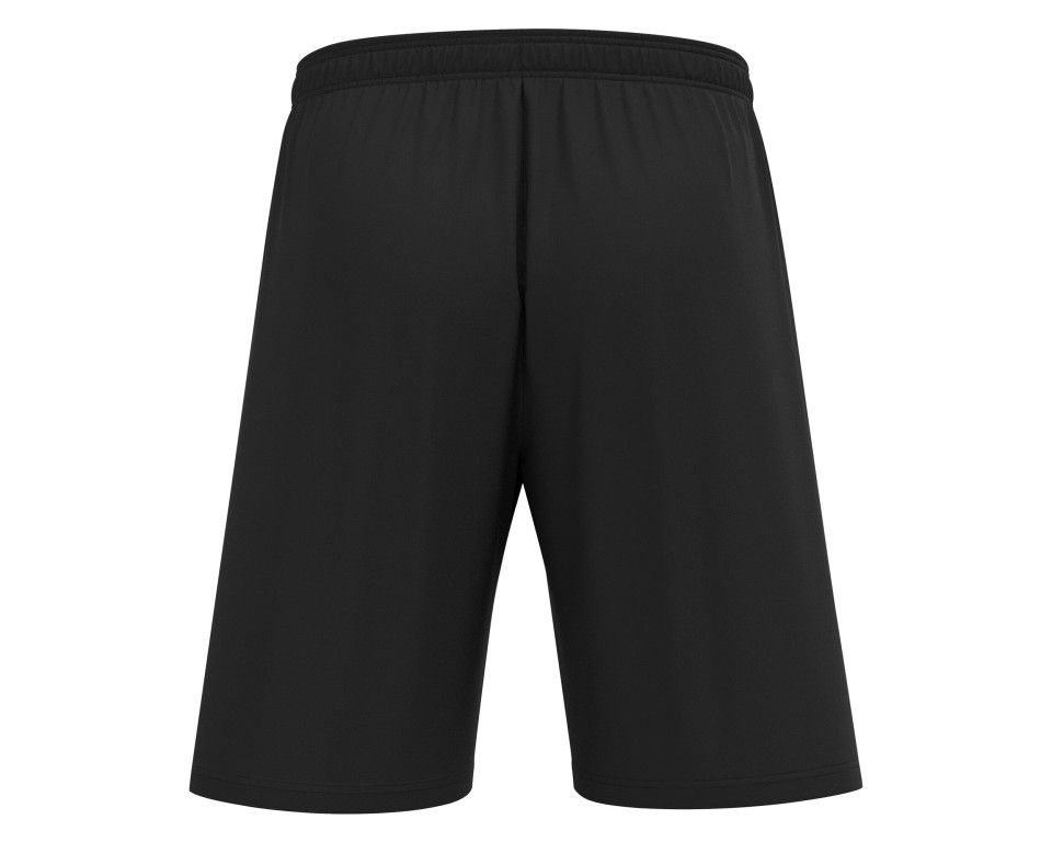 Short à Poches Zippées Noir Macron
