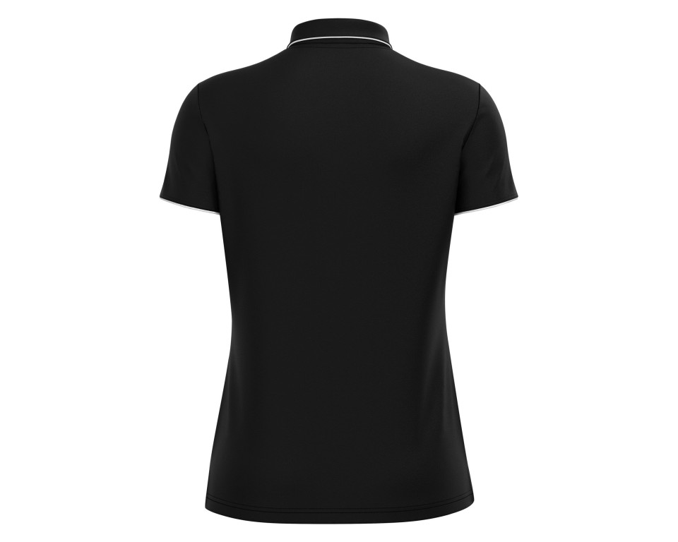 Polo Féminine Noir Macron
