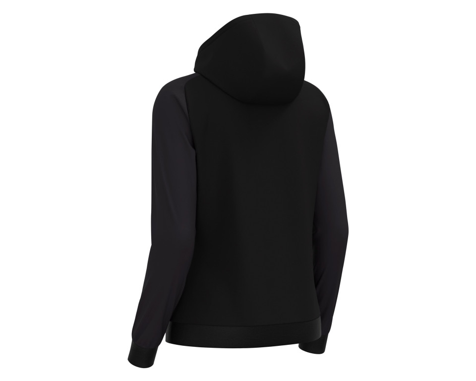 Sweatshirt Zippé Féminine Noir Macron