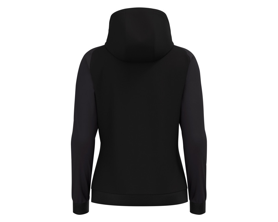 Sweatshirt Zippé Féminine Noir Macron