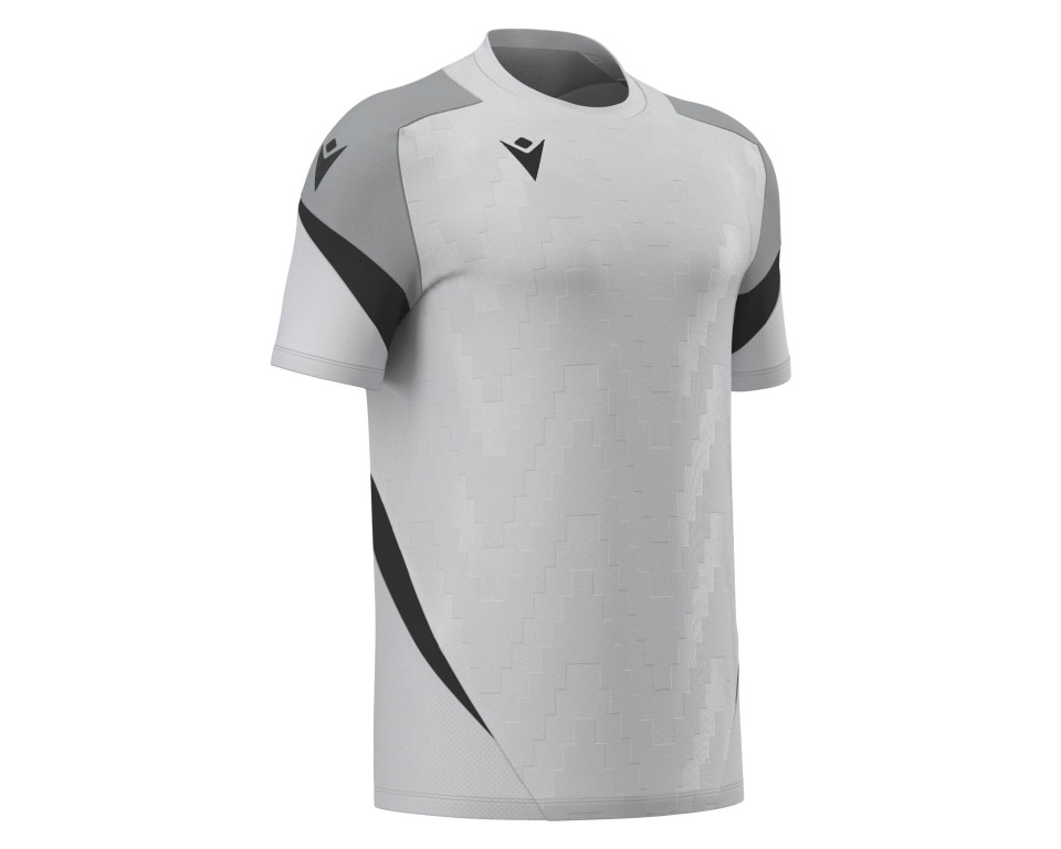 Maillot Manches Courtes Staff Gris Macron