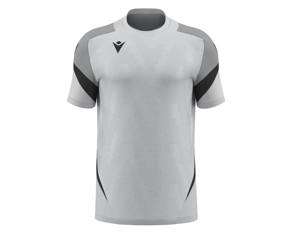 Maillot Manches Courtes Staff Gris Macron