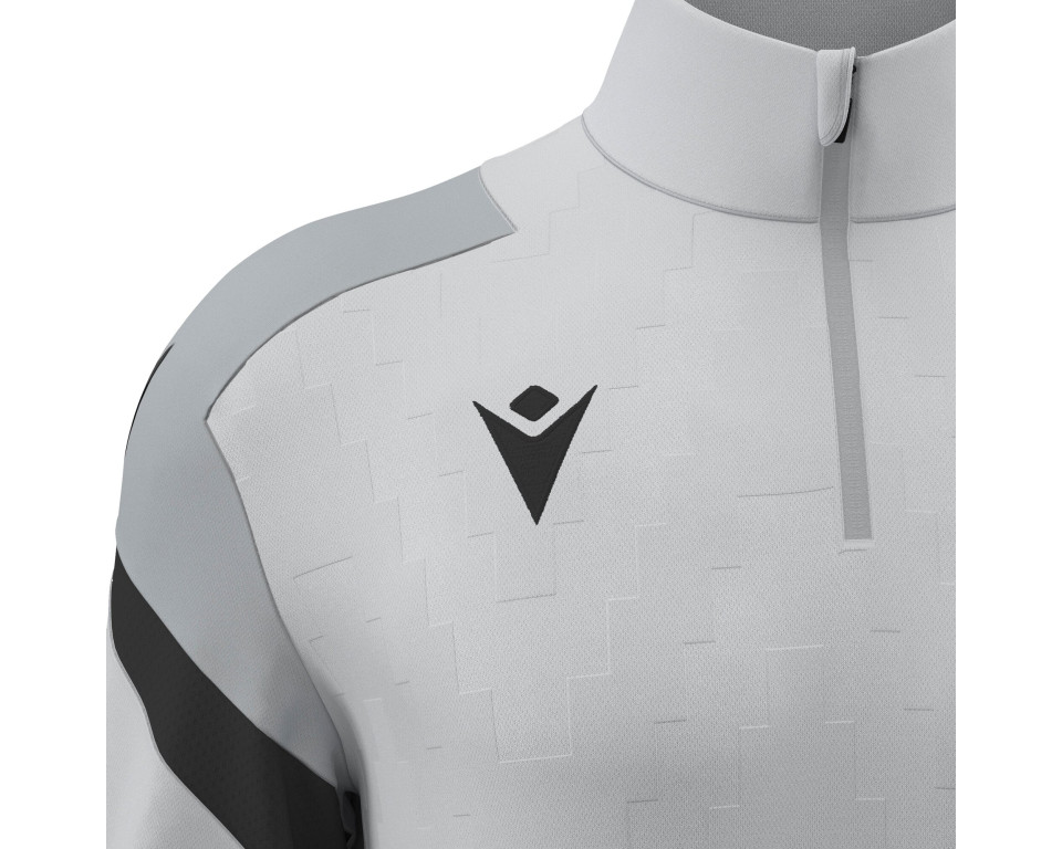 Top 1/4 Zip Training Staff Gris Macron