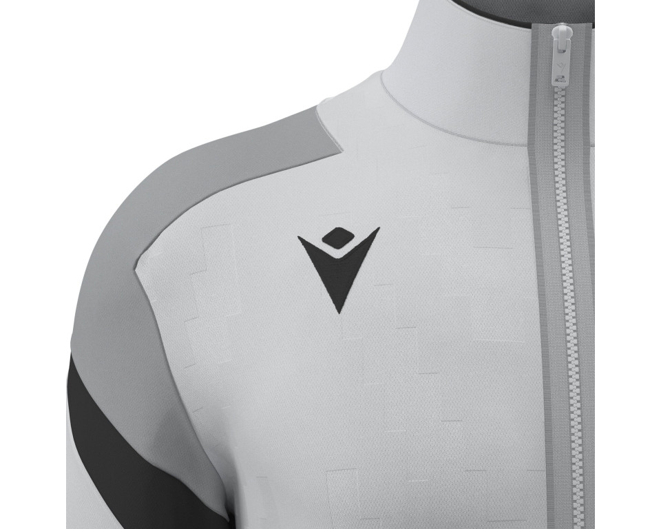 Veste Full Zip Staff Gris Macron