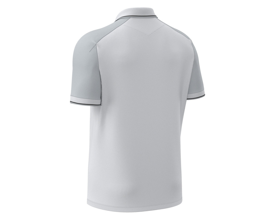 Polo Gris Manches Courtes Macron