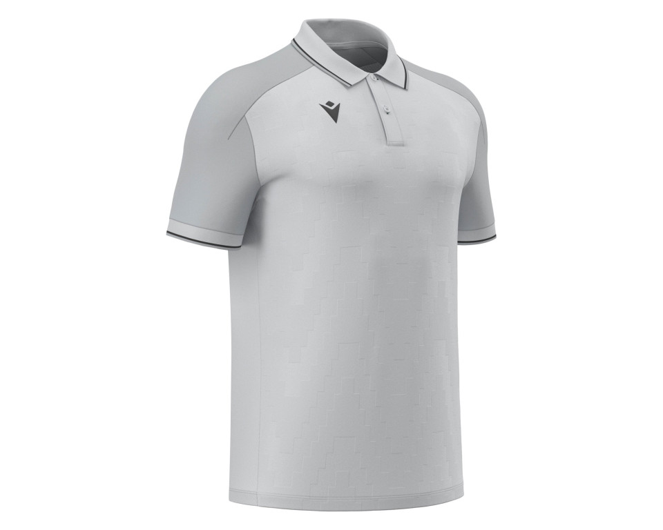 Polo Gris Manches Courtes Macron