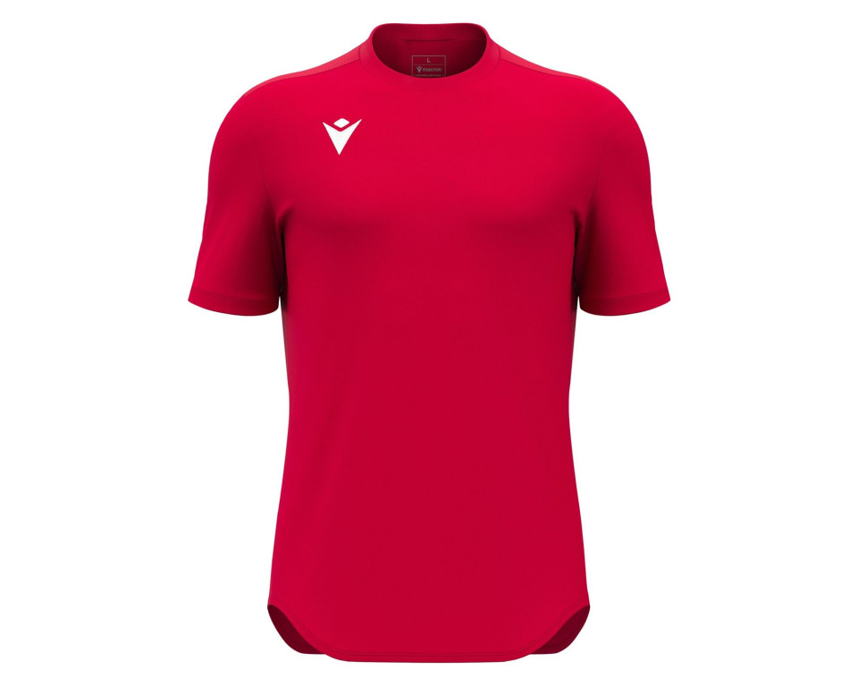 Maillot Training Rouge Manches Courtes Macron