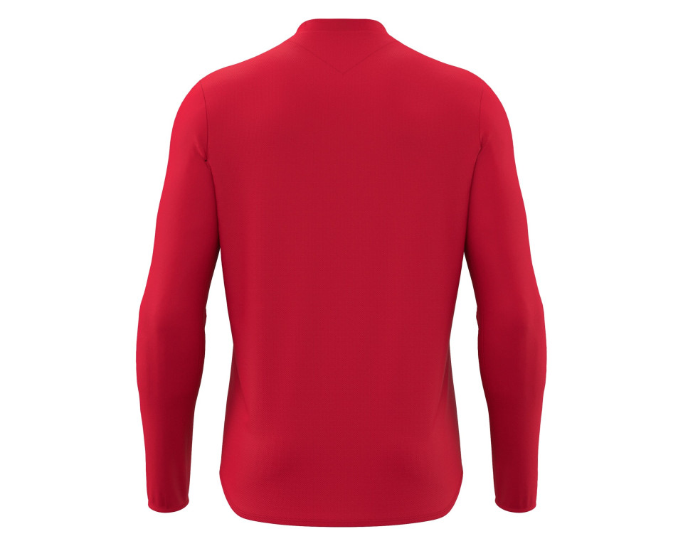 Maillot Training Rouge Manches Longues Macron