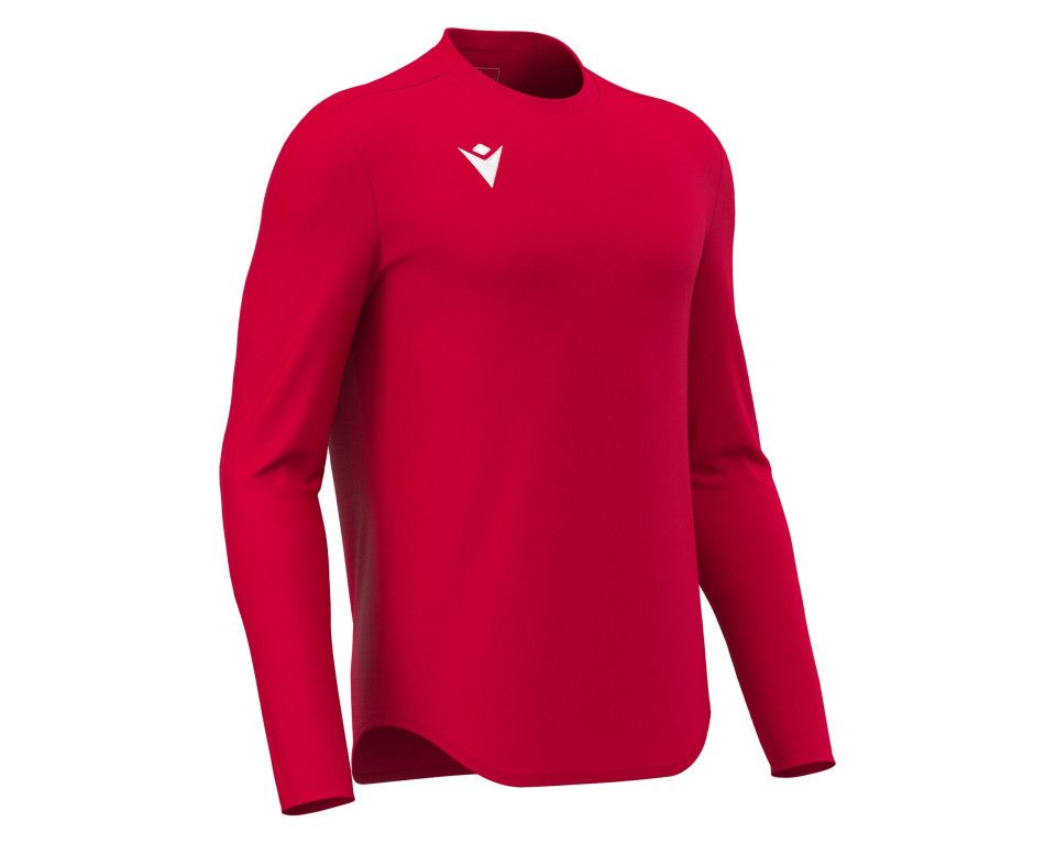 Maillot Training Rouge Manches Longues Macron