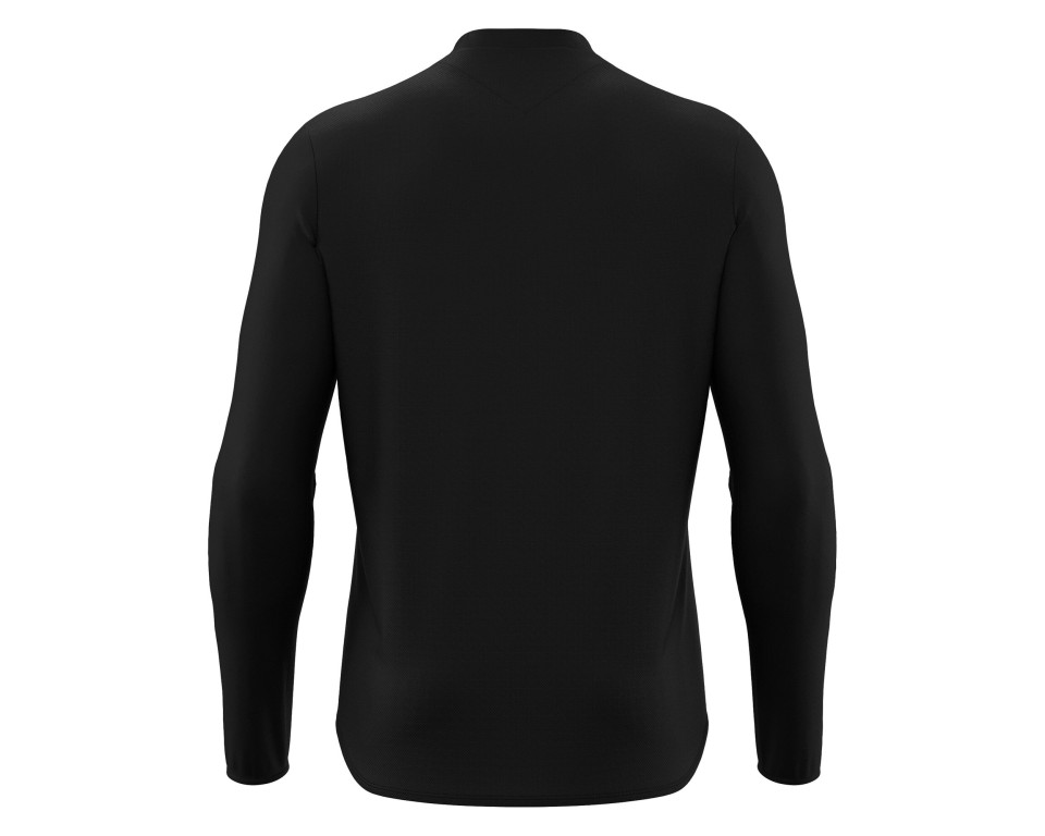 Maillot Training Noir Manches Longues Macron