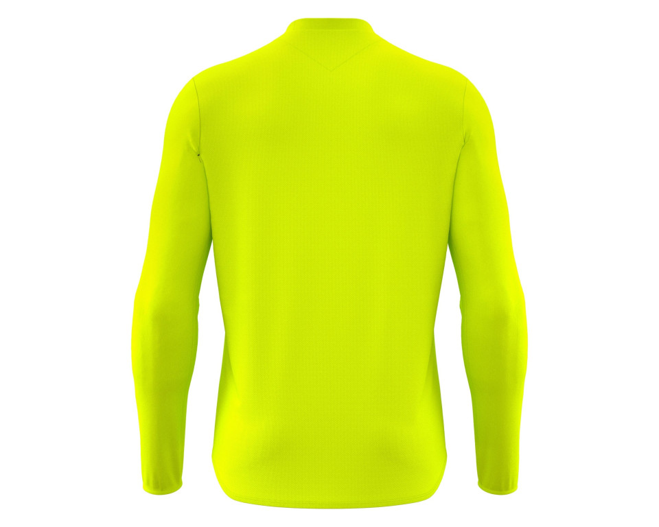 Maillot Gardien Training Jaune Fluo Manches Longues Macron
