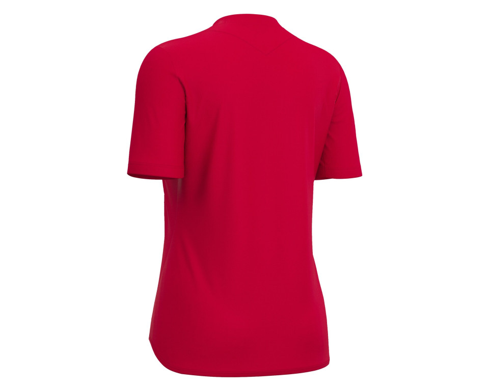 Maillot Féminine Training Rouge Manches Courtes Macron