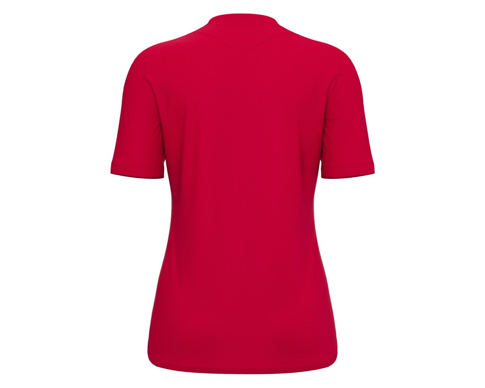 Maillot Féminine Training Rouge Manches Courtes Macron