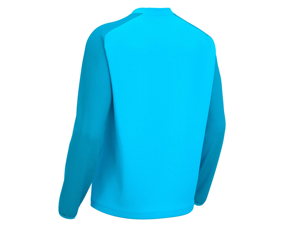 Sweat Gardien Training Bleu Fluo Macron