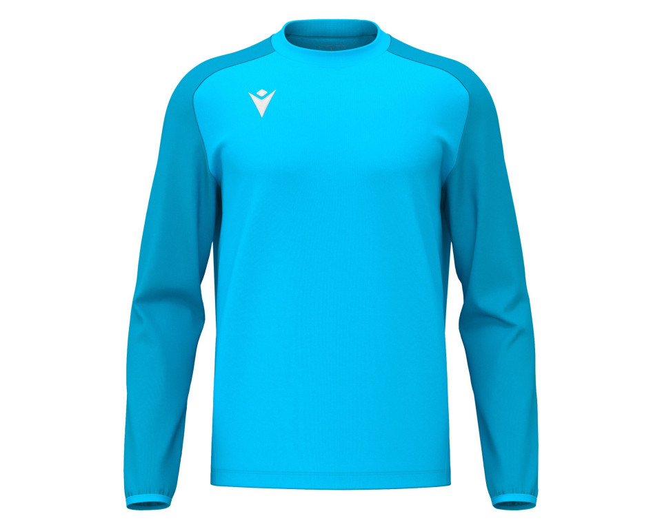 Sweat Gardien Training Bleu Fluo Macron
