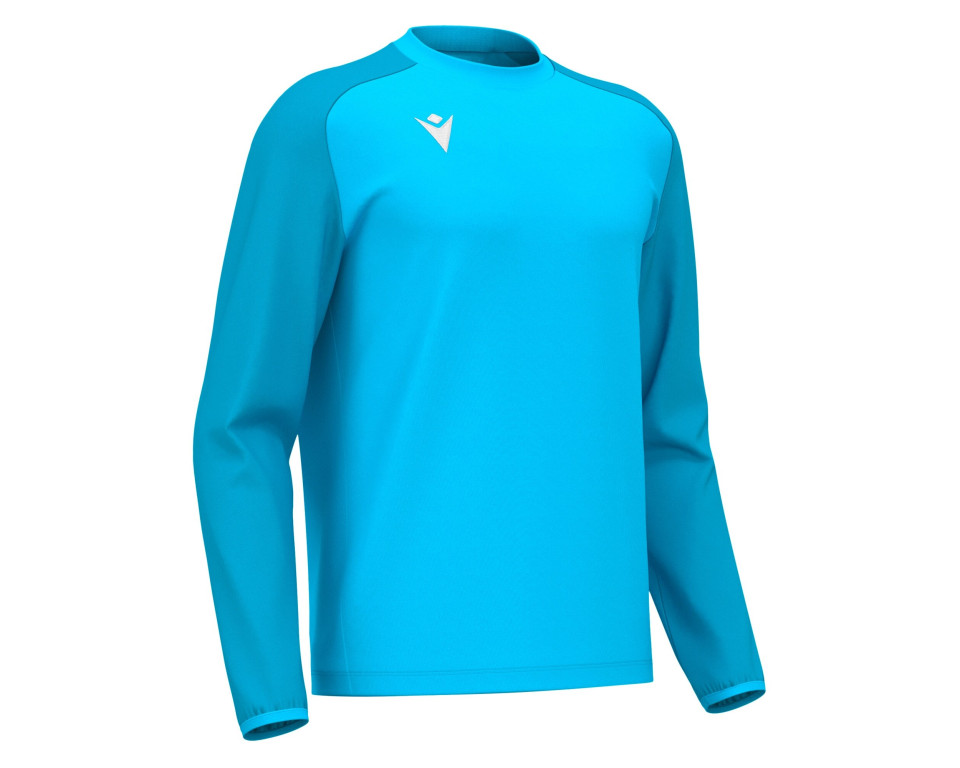 Sweat Gardien Training Bleu Fluo Macron