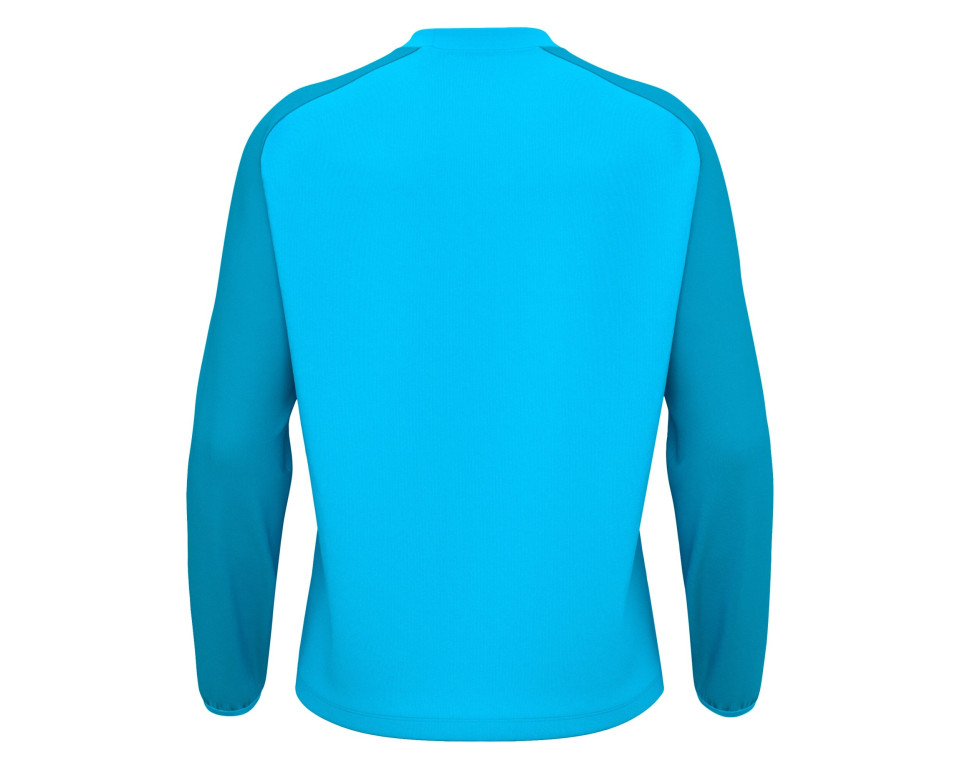 Sweat Gardien Training Bleu Fluo Macron