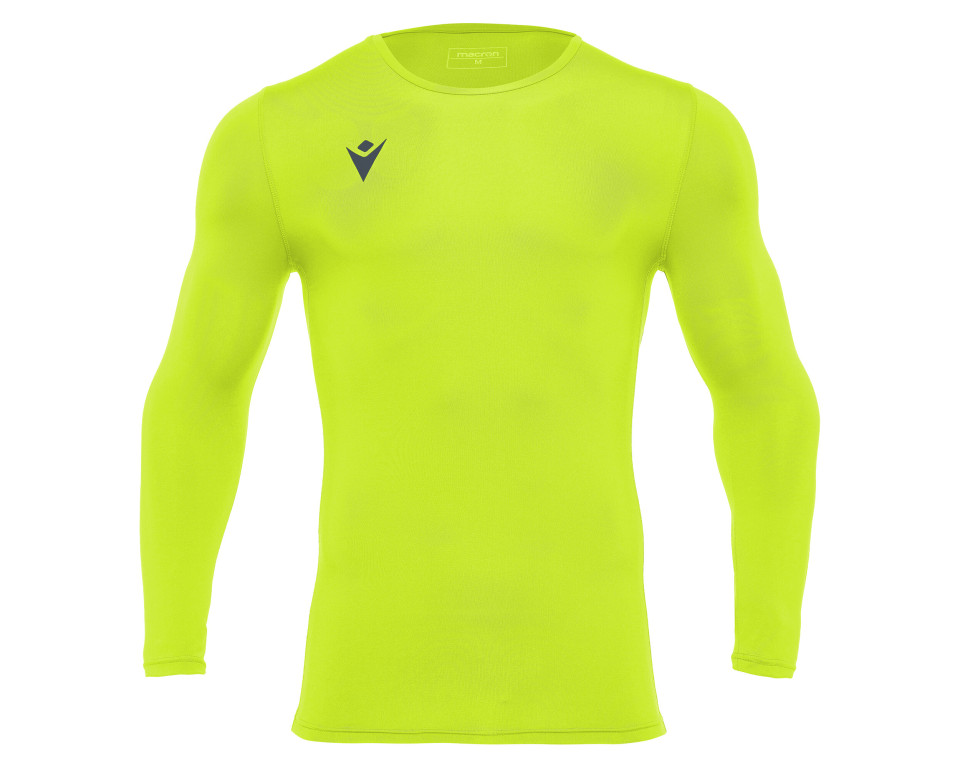 Sous-maillot technique Manches Longues Jaune Fluo Macron