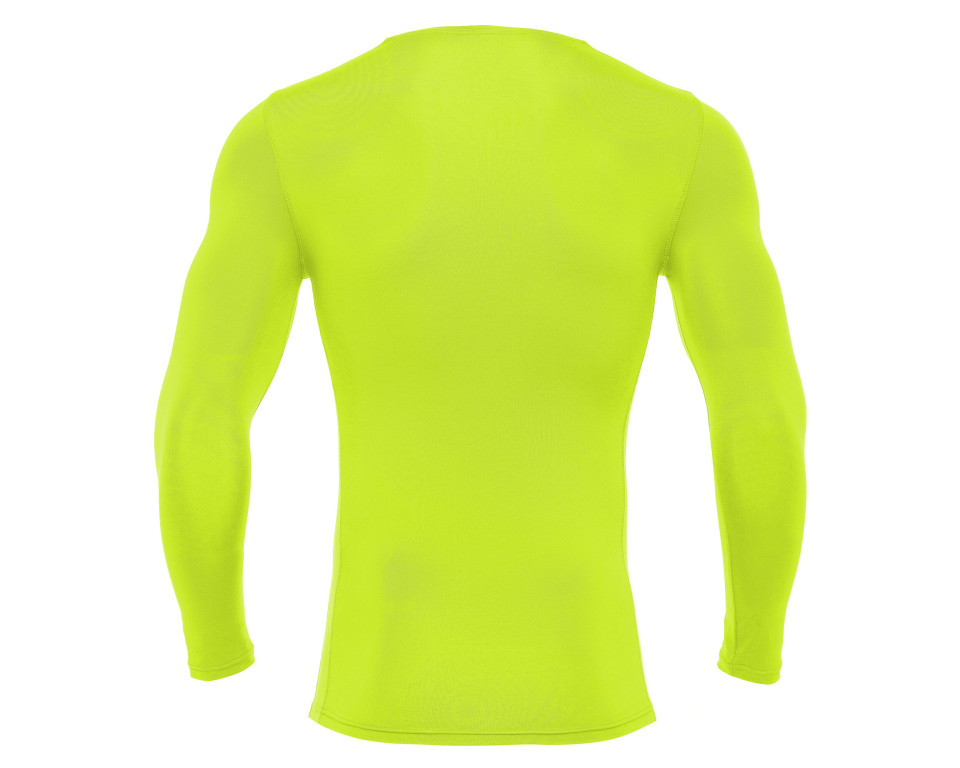 Sous-maillot technique Manches Longues Jaune Fluo Macron
