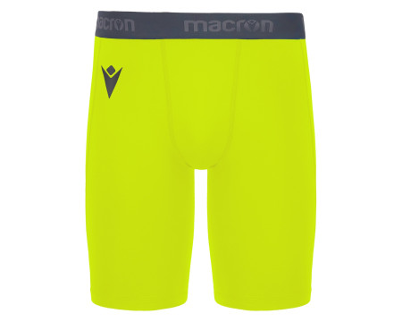 Sous-short technique Jaune Fluo Macron