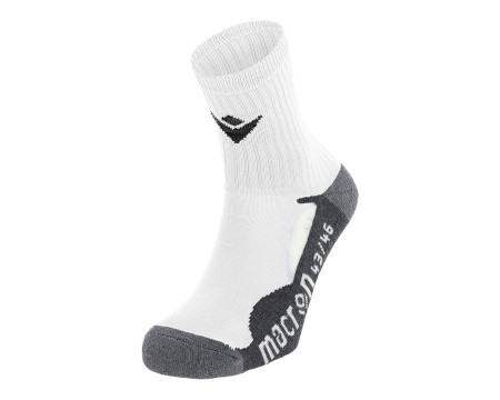 Chaussettes Courtes Blanches Macron