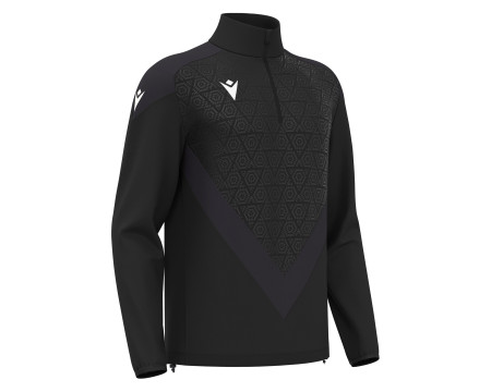 Top 1/4 Zip Training Noir Macron
