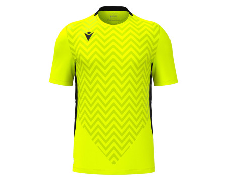 Maillot Gardien Manches Courtes Premium Jaune Fluo Macron