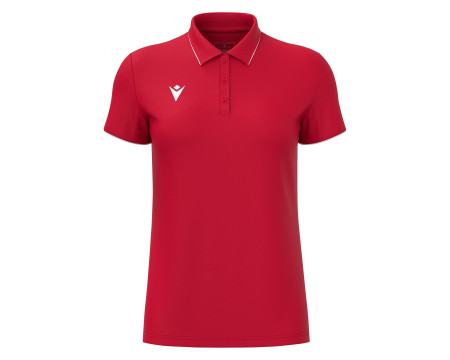 Polo Féminine Rouge Macron