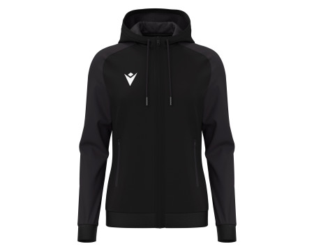 Sweatshirt Zippé Féminine Noir Macron